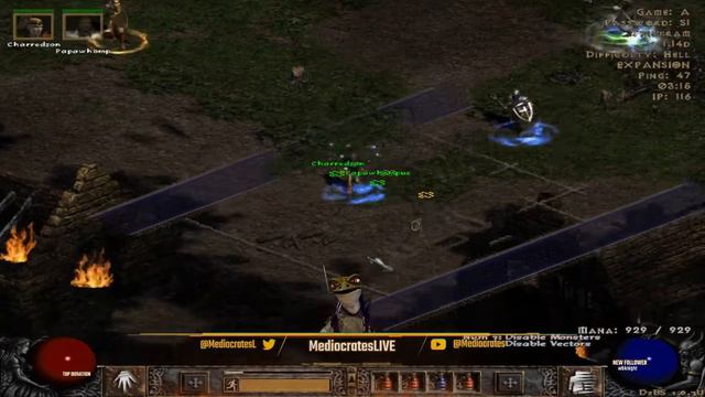 Diablo II Ladder Reset Ubers Necro Torch! First Death смотреть онлайн