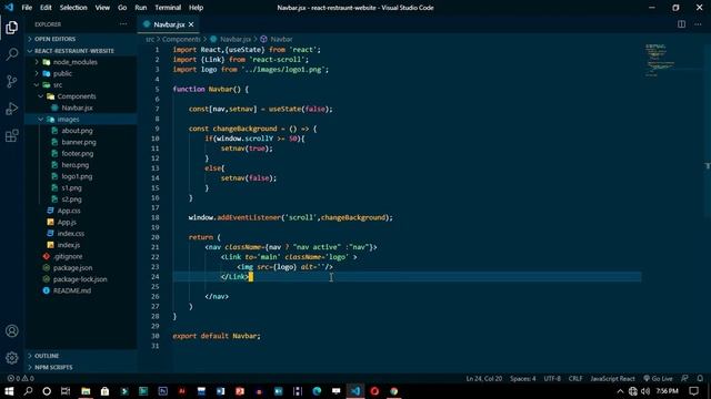 Responsive React JS Restaurant Website Tutorial || Project from Scratch 2021 смотреть онлайн
