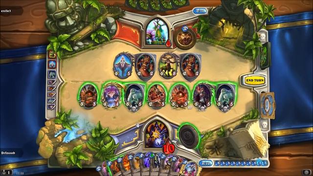 Hearthstone New Warlock Legendary: Wilfred Fizzlebang - 0 mana Dr Boom is Insane смотреть онлайн