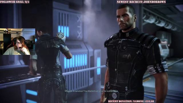 Mass Effect 3 - EDI's Body first appearance! смотреть онлайн