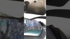 Hyundai Santa Fe 2014 год. Замена камеры заднего вида.