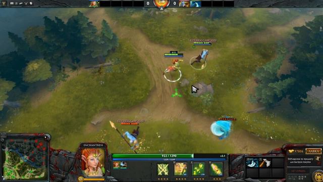 Факты Dota 2 - Приручит ли Enchantress иллюзии Phantom Lancer'a? смотреть онлайн