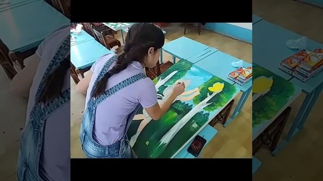 Урок рисования (Счастливое детство) смотреть онлайн