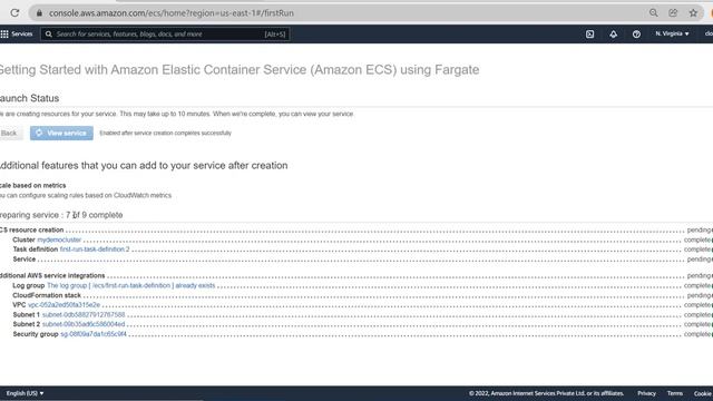 Amazon Web Services (AWS) Elastic Container Service (ECS) | AWS Fargate | Step by Step Demo смотреть онлайн