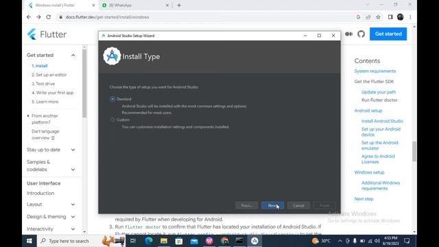 Download and Install Android Studio in Windows 10 | 2023 | Android Studio Giraffe @Allinone...786 смотреть онлайн