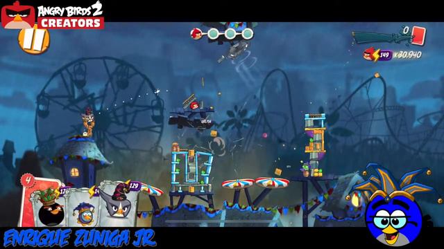 THE JOKE OF AN ADVENTURE LEVELS 1 - 8!!! 😂 - Enrique Plays "Angry Birds 2" SILENT #16 (AB2 Creators смотреть онлайн
