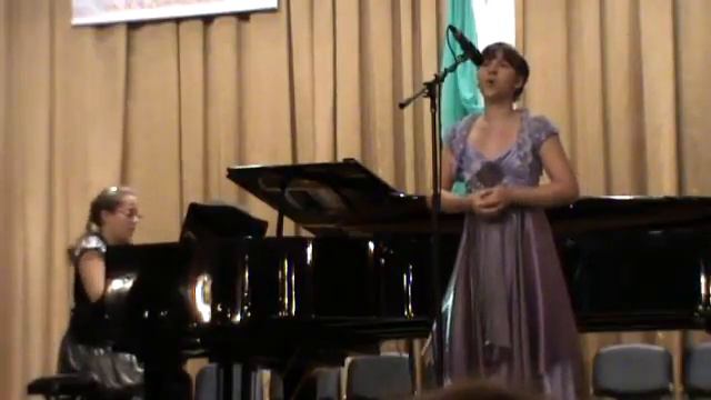 Валерия Комарова 13 лет. Франц Шуберт К музыке