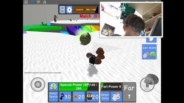 WHAT A GAME OF FARTS!!! ROBLOX, Fart Attack смотреть онлайн