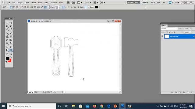 How to use custom shape tools in Photoshop Hindi 2020 смотреть онлайн