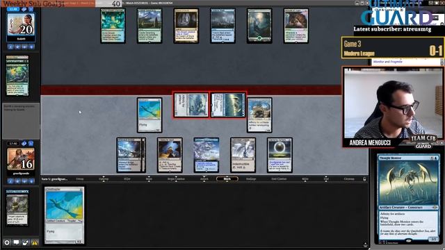 MonoBlue Affinity Top8s Modern Challenge | Modern | MTGO смотреть онлайн