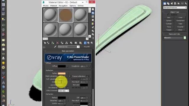 Ложечка(текстурирование, часть 2)