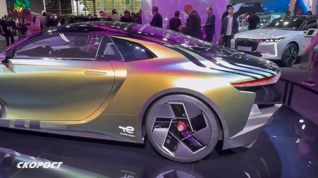 Автосалон Париж 2022 DS3 E-tense Performance смотреть онлайн