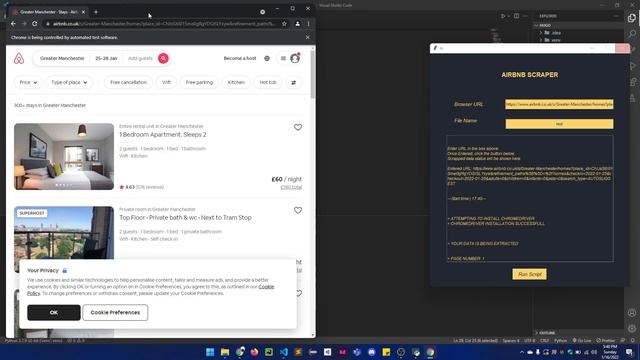 Scraping AirBnb with Python and Selenium смотреть онлайн