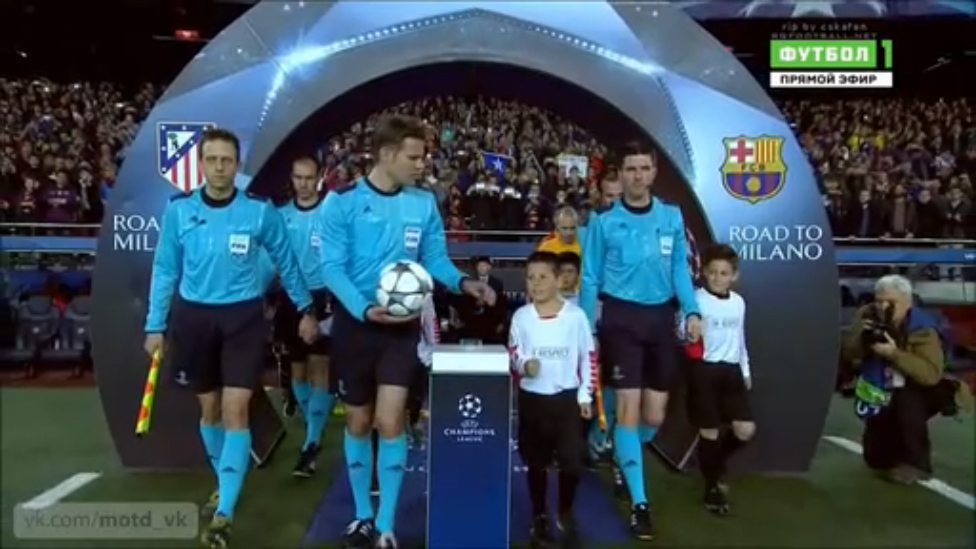 Лига Чемпионов / 1/4 финала / Барселона - Атлетико Мадрид [МАТЧ!тв - HD 720p]