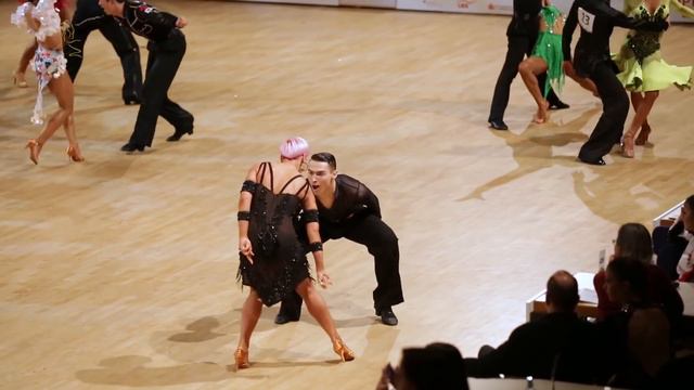Marius-Andrei Balan - Khrystyna Moshenska, GER | GoldstadtPokal 2018 - WDSF WO LAT - R3 J смотреть онлайн