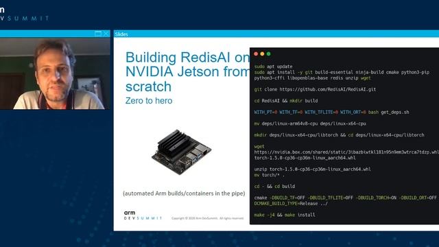 [Arm DevSummit - Session] Combine Arm, Redis streams and RedisAI for Low Latency Inferencing @ Edge смотреть онлайн