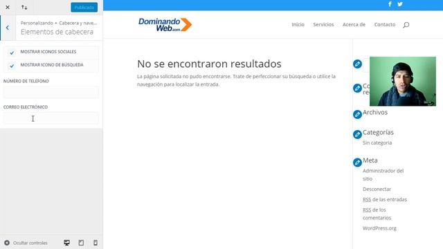 CÓMO Agregar Teléfono y Email en Encabezado de WordPress ? #022 смотреть онлайн