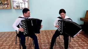 Дуэт баянов Е.Дога «Парижский каскад»