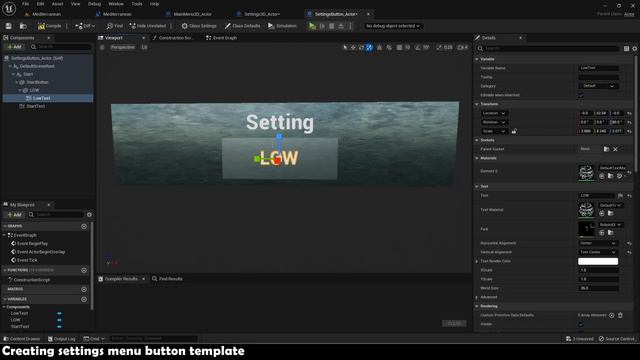 Unreal Engine 5: 3D Main Menu Tutorial смотреть онлайн