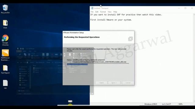 SAP Server for Practice and How to install VMware and Configure with SAP ECC6 0 EHP7 смотреть онлайн