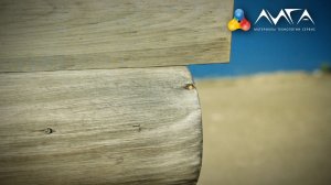 133. Имитация амбарной доски на новом срубе из сосны