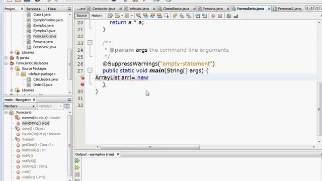 Clase ArrayList en Java смотреть онлайн