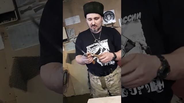 Сергей Гаргалык кузница Медвежья Сталь. Проба тяпки для мяса смотреть онлайн