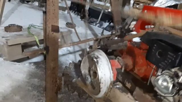 Сваебой из мотоблока МТЗ смотреть онлайн