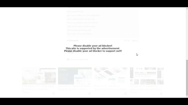 How to remove "PLEASE DISABLE YOUR AD BLOCKER" Message in Browsers? смотреть онлайн