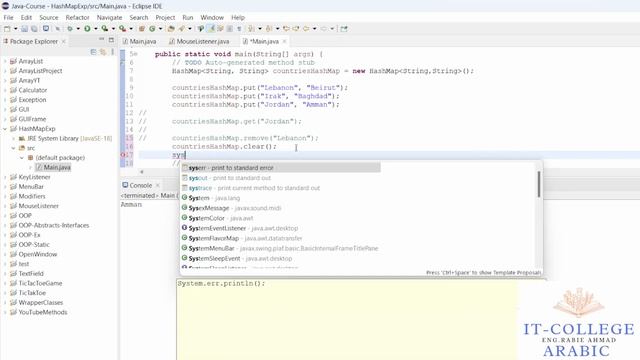 #71 GUI HashMap - Java Arabic смотреть онлайн