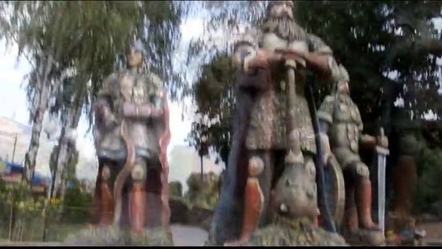 Чудесный парк для детей "Три богатыря" в Козельске смотреть онлайн