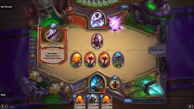 Hearthstone-Heroic Kel'Thuzad (fail montage and eventual win) смотреть онлайн