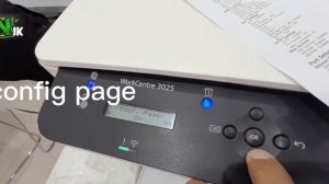 XEROX WORKCENTRE 3025 | always printing configuration report after warming up!