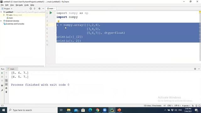 Lecture 12 (NumPy Part1) смотреть онлайн