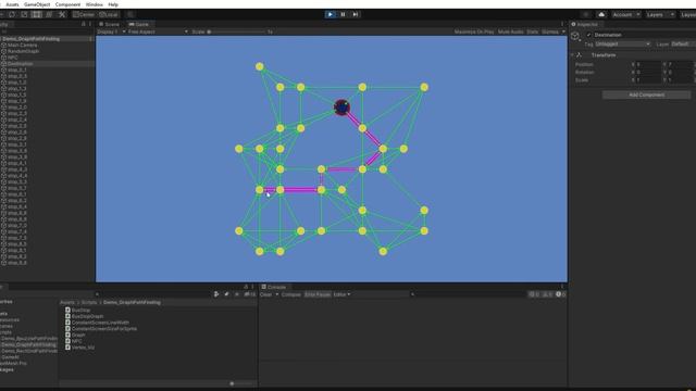 Graph-Based Pathfinding Using C# in Unity смотреть онлайн
