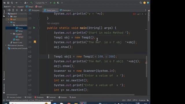 Full Stack Java Developer | Lecture -24 | Constructors in Java | Complete Placement Course смотреть онлайн