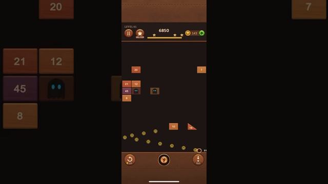 Brick Breaker : Legend Balls Level 61 (Chapter 5) смотреть онлайн