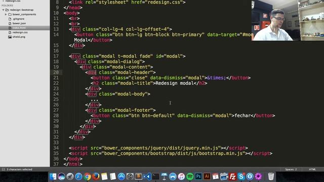 Customizando o modal do Bootstrap смотреть онлайн