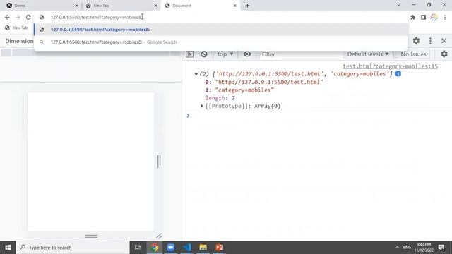 Access query parameters in javscript | Javascript in telugu смотреть онлайн