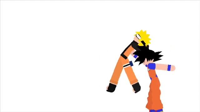 Kirito vs Black. goku vs Naruto stick nodes pro смотреть онлайн