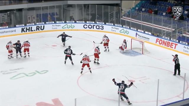Chivilyov first KHL goal смотреть онлайн