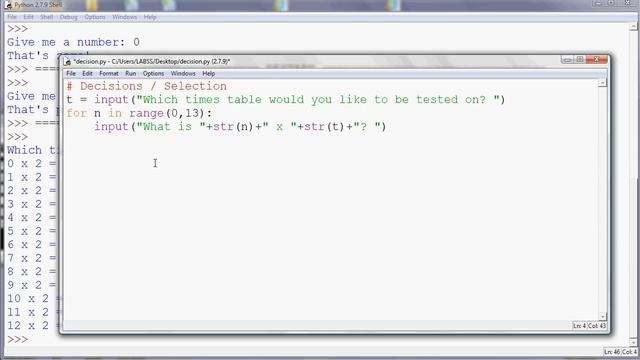 Making Decisions / Selection in Python смотреть онлайн
