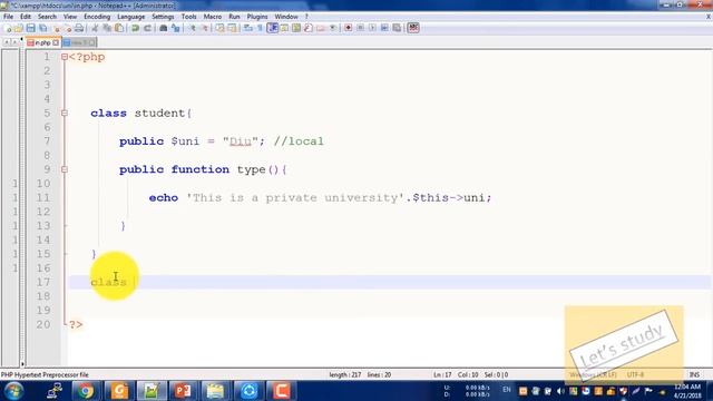 PHP OOP Inheritance & Final Keyword | PHP | bangla смотреть онлайн