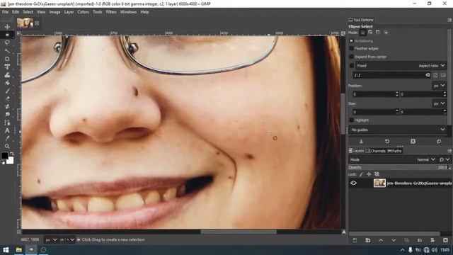 ചിത്രത്തിലെ വേണ്ടാത്ത ഭാഗങ്ങൾ കളയാൻ resynthesizer | GIMP plugin malayalam tutorial смотреть онлайн