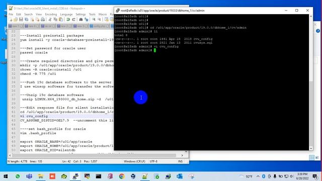 19c silent install on linux server. смотреть онлайн