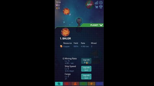 Idle Planet Miner - My first few minutes in this game смотреть онлайн