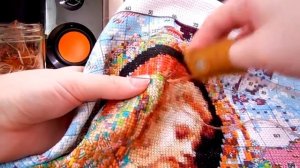 Вышивка на канве с нанесенным рисунком. Вышивальная болталка. Вышиваю китайский набор