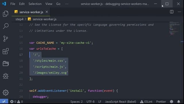 Thực hành Debug Service Worker bằng Chrome DevTools смотреть онлайн