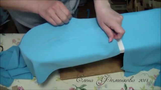 Как сшить летнее платье - первая утюжка. смотреть онлайн