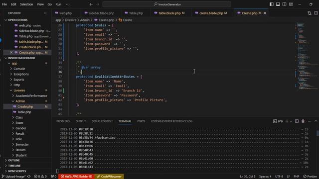 HOW TO UPLOAD FILE && CREATE NEW RECORD IN LIVEWIRE3 USING WAZIRI-TALL-CRUD-GENERATOR (PART2) смотреть онлайн